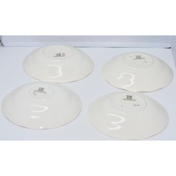 Copeland Spode Gainsborough Marlborough Tea Cup and Saucer Plates - 6pc set - Picture 10 of 15